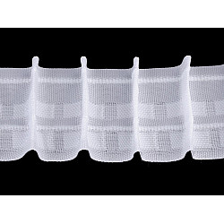 Curtain Heading width 50 mm pencil pleat drapery, white, 50 m