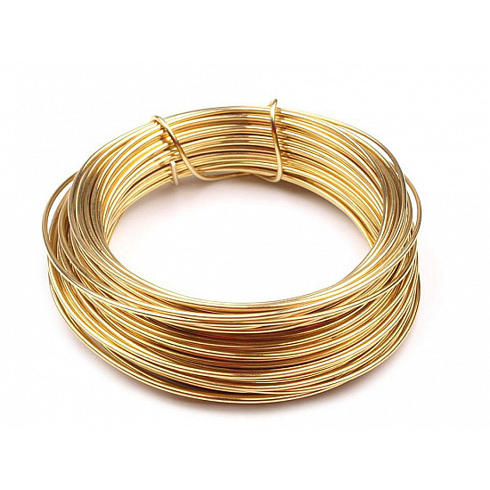 Wire Ø1 mm, gold