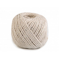 Cotton String / Twine Ø2 mm (rola 50 m), ecru light