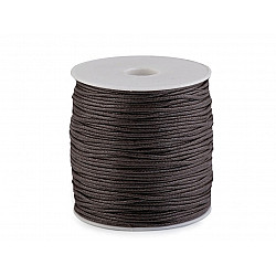 Cotton Waxed Cord Ø1,5-2 mm, espresso