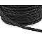 Eco-leather Cord Ø3 m, 1 metre, black