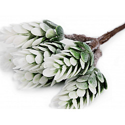 Artificial Hop Flower for Floral Arrangement, cream lightest, 6 pc.