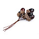 Artificial Acorn Twig, brown, 6 pc.