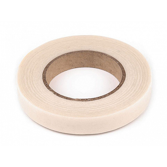 Moss Green Florist Stem Tape width 12 mm, white milk