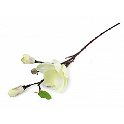 Artificial magnolia twig, yellow green