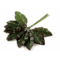 Rose Leaf Pick, green, 12 pc.