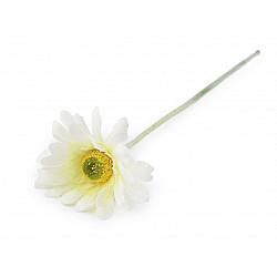 Artificial gerbera, creamy light