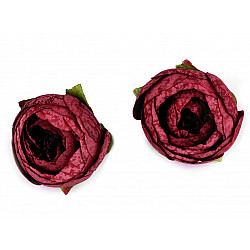 Artificial Flower/Floral Arrangement, light wine red, 2 pc.