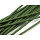 Paper Covered Floral Wire Ø2.5 mm, length 40 cm, green fern, 20 pc.