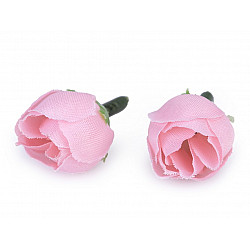 Artificial Rose Flower Ø20 mm, light pink, 30 pc.