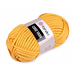 Knitting Yarn 250 g Cord Yarn - yellow - dark, 1 Buc.