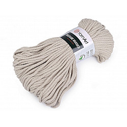 Knitting Yarn Macrame Braided 250 g - burlap, 1 Buc.