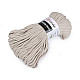 Knitting Yarn Macrame Braided 250 g - burlap, 1 Buc.