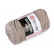 Knitting Yarn Macrame Cord 250 g - beige, 1 Buc.