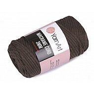 Knitting Yarn Macrame Cord 250 g - darkbeige, 1 Buc.