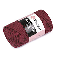 Knitting Yarn Macrame Cord 250 g - bordeaux, 1 Buc.