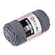 Knitting Yarn Macrame Cord 250 g - grey, 1 Buc.