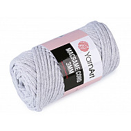 Knitting Yarn Macrame Cord 250 g - very light gray, 1 Buc.