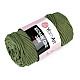 Knitting Yarn Macrame Cord 250 g - green, 1 Buc.