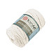 Fir de tricotat / croșetat Macrame Cotton, 250 g - crem foarte deschis