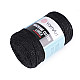 Knitting Yarn Macrame Cotton Lurex 250 g - black, 1 Buc.