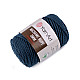 Fir de tricotat / croșetat Macrame Rope, 3 mm, 250 g - gri petrol