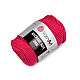 Knitting Yarn Macrame Rope 3 mm 250 g - pink, 1 Buc.