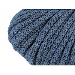 Cord / String Yarn Ø5 mm - darkblue-grey, 10 ml.