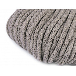 Cord / String Yarn Ø5 mm - darkbeige, 10 ml.