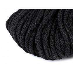 Cord / String Yarn Ø5 mm - black, 10 ml.