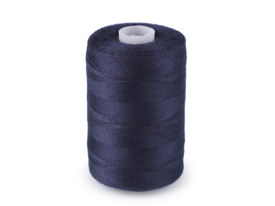 Polyester Sewing Thread NTF 40/2, 1000 m - blue dark