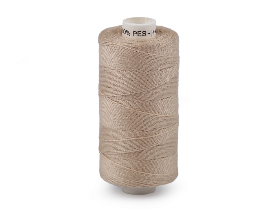 Jeans Sewing Thread 200 m 30x3 - Light gray