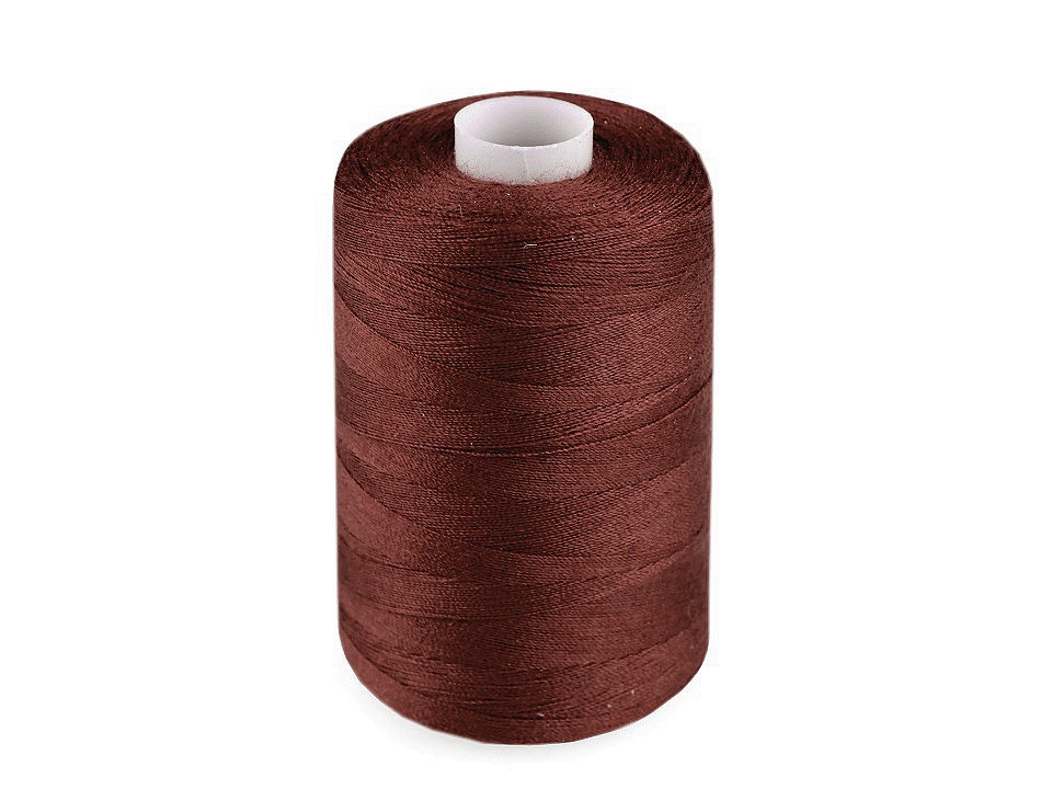 Polyester Sewing Thread NTF 40/2, 1000 m - Brown