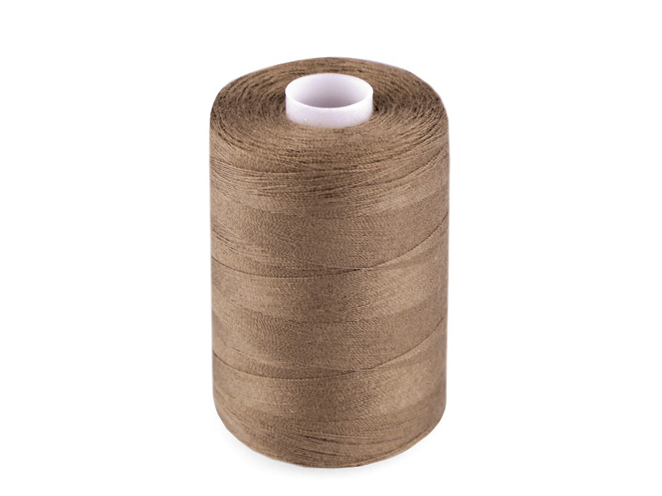 Polyester Sewing Thread NTF 40/2, 1000 m - Darkbeige