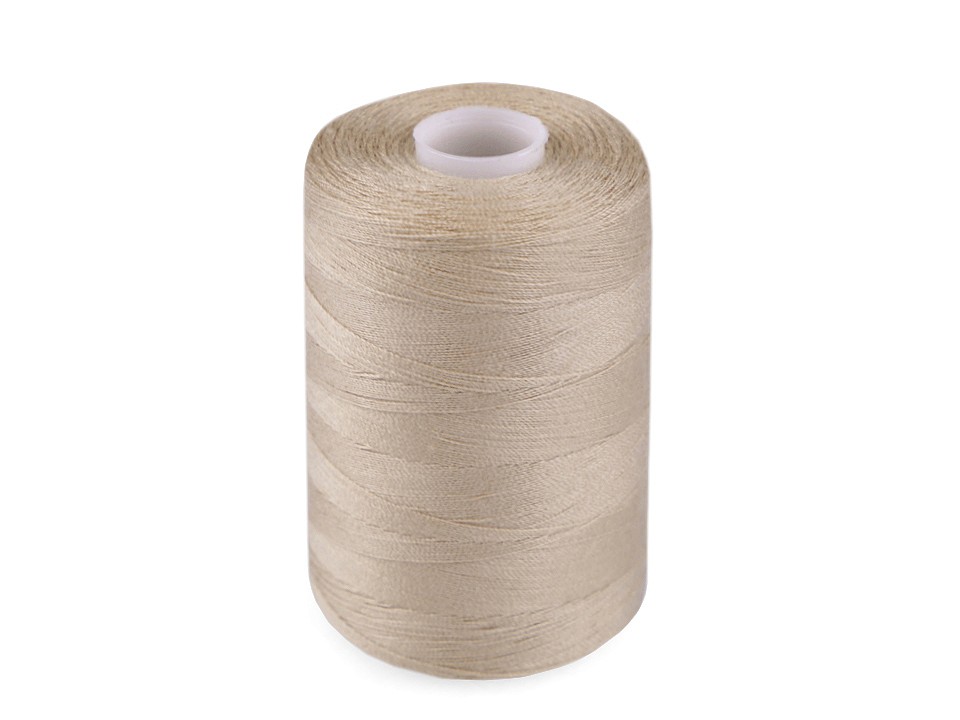 Polyester Sewing Thread NTF 40/2, 1000 m - Natural medium