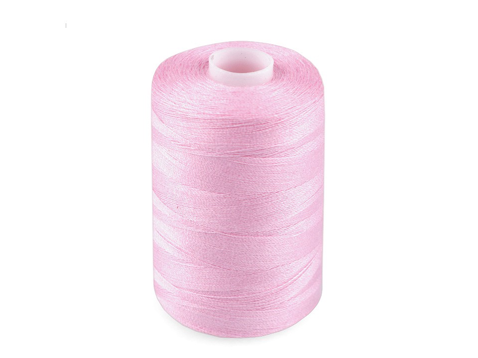 Polyester Sewing Thread NTF 40/2, 1000 m - Baby pink