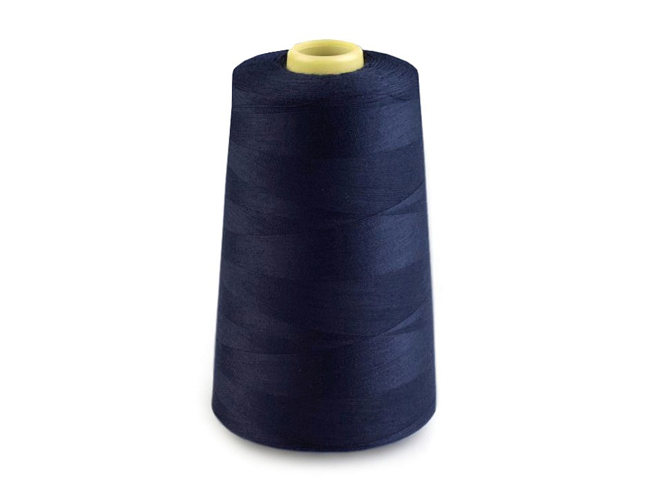 Polyester Thread length 5000 yards PES 40/2, Navy blue