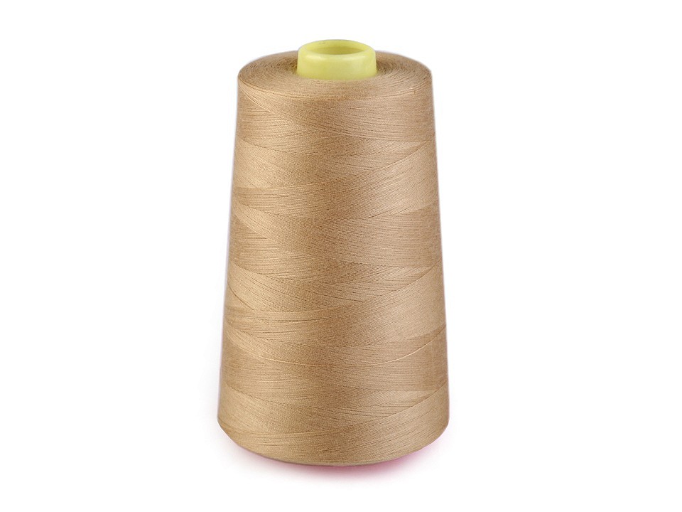 Polyester Thread length 5000 yards PES 40/2, Beige