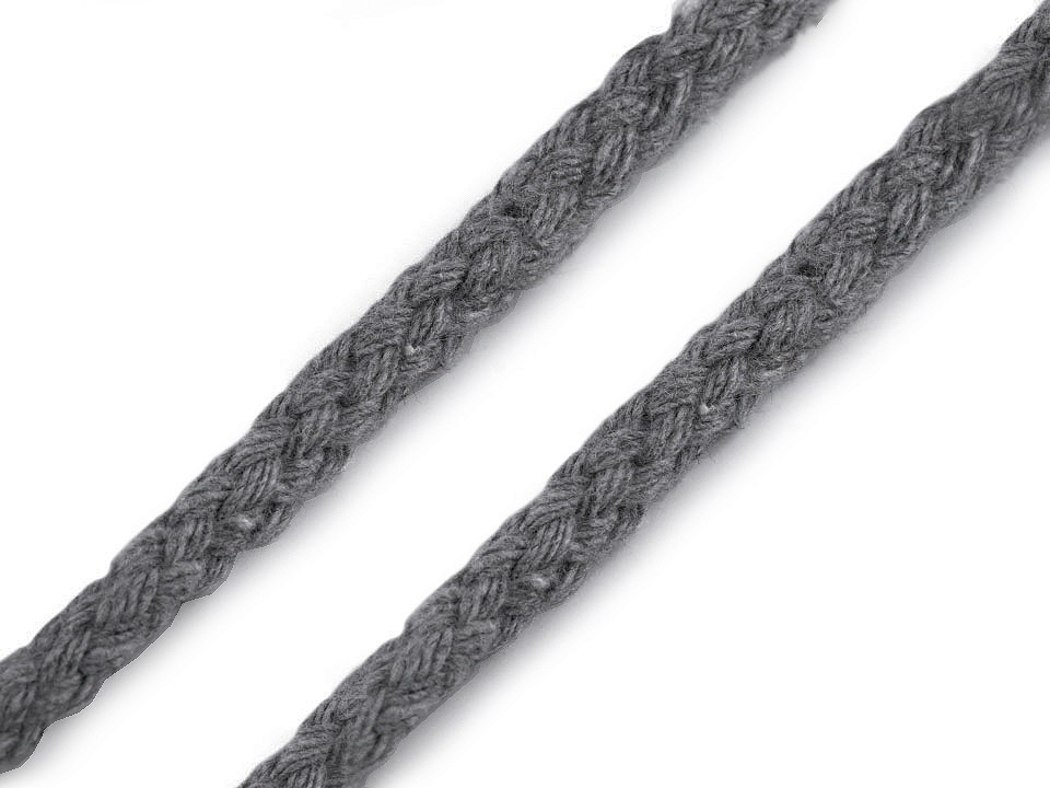 Aparel Cord String Ø5 - 7 mm (card 10 m) - gray