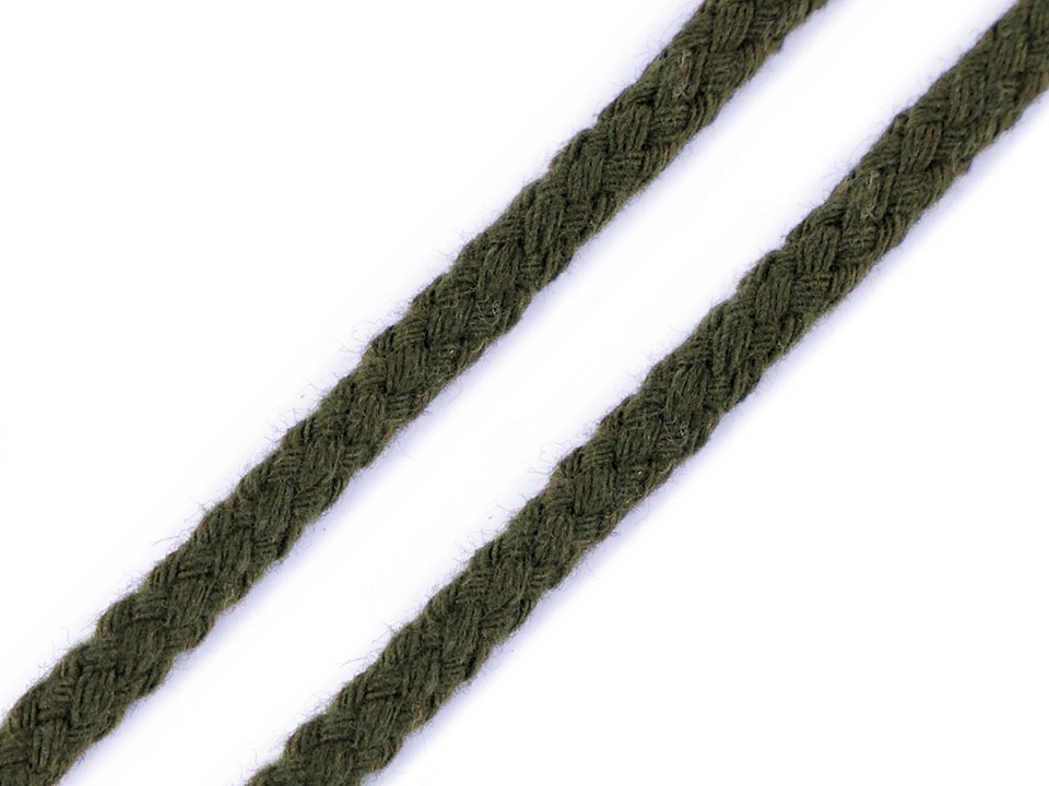 Aparel Cord String Ø5 - 7 mm (card 10 m) - green khaki