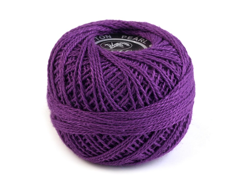 Cotton Yarn 8 g, mix of random colours, 10 pc.