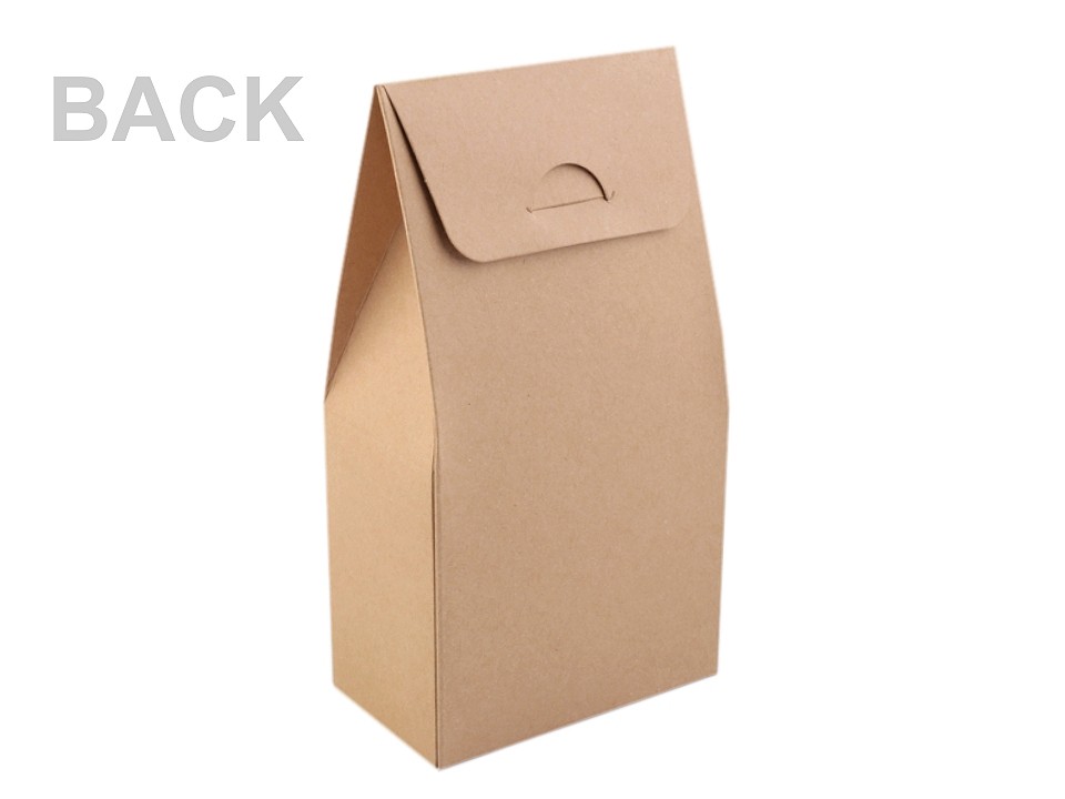 Paper Bag Natural with See-through Window (package 10 pc.)