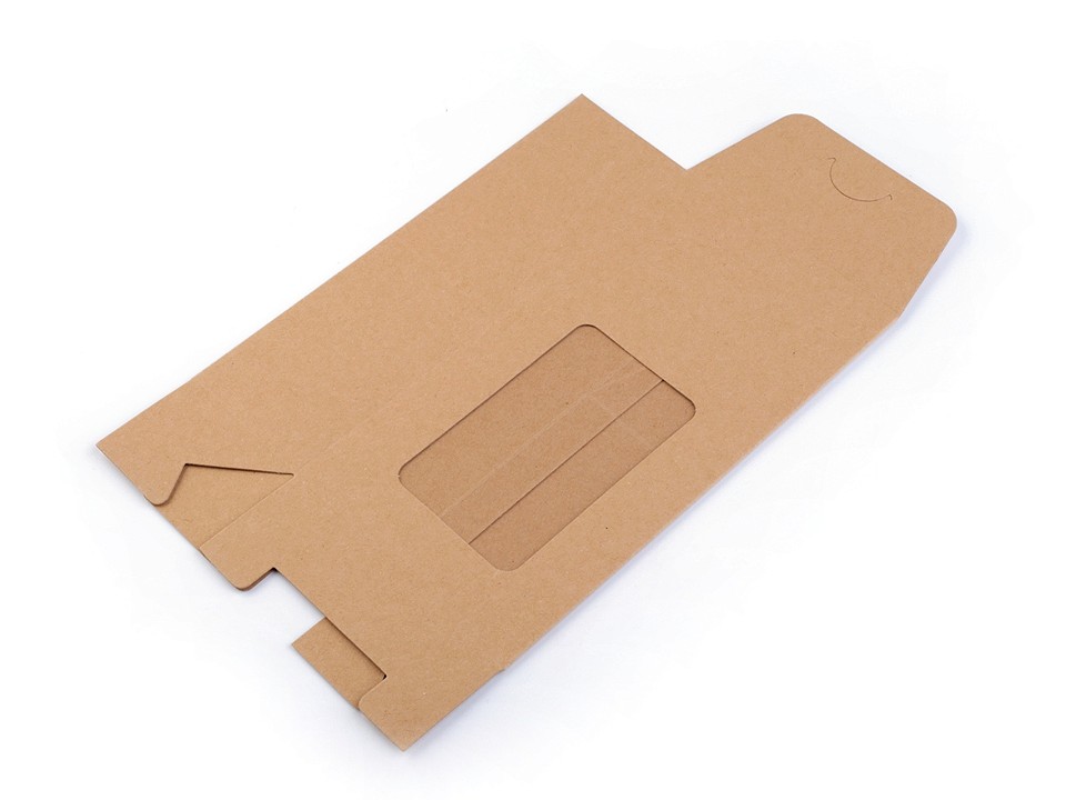 Paper Bag Natural with See-through Window (package 10 pc.)