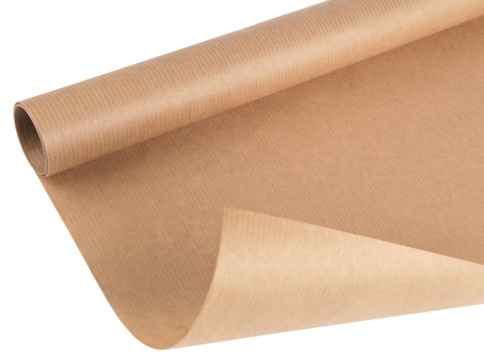 Wrapping Paper 0.7x2 m - natural brown