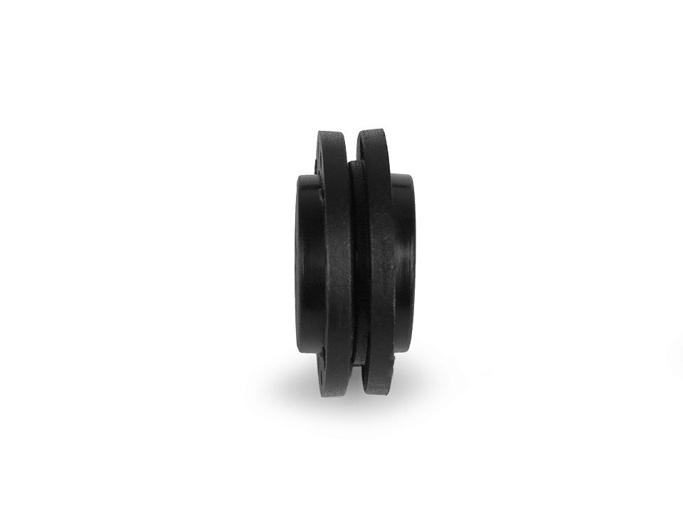 Magnetic Button Ø23 mm, black, 2 set