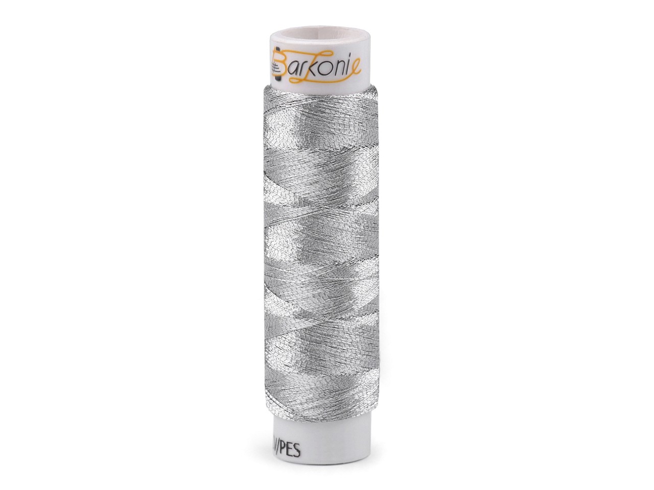 Metallic Thread Karolina 1, silver