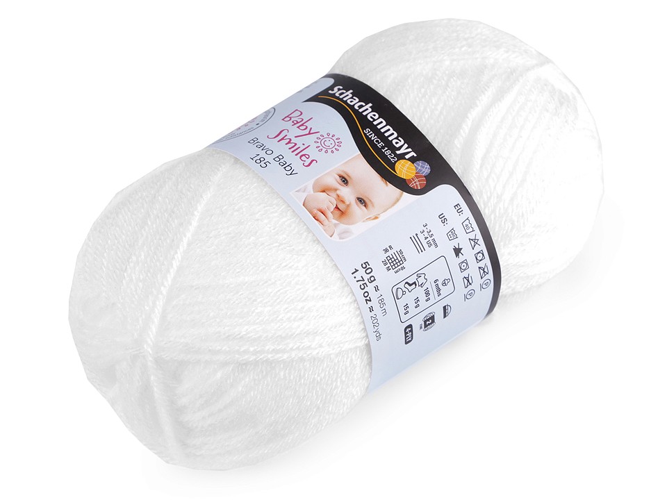 Baby Smiles Bravo Baby 185, 50g - white