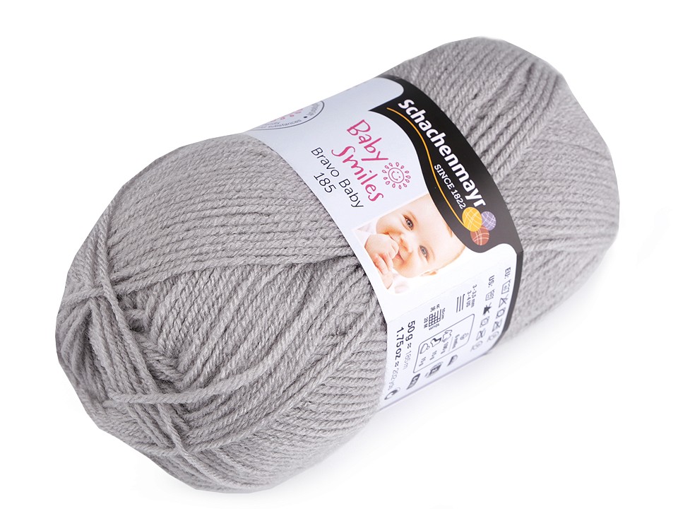 Baby Smiles Bravo Baby 185, 50g - lightgrey