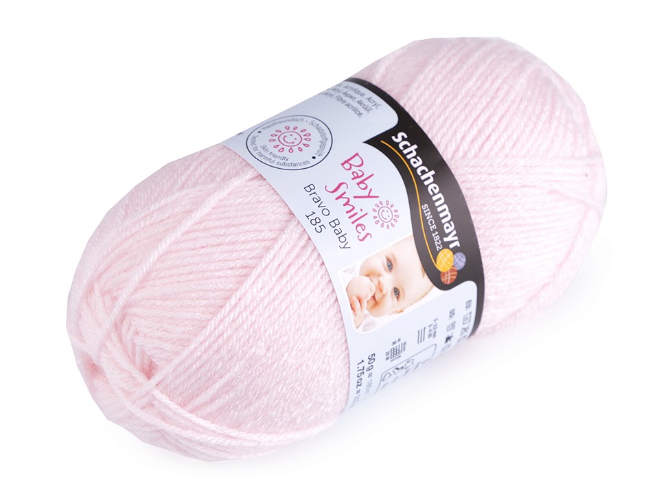 Baby Smiles Bravo Baby 185, 50g - pale pink