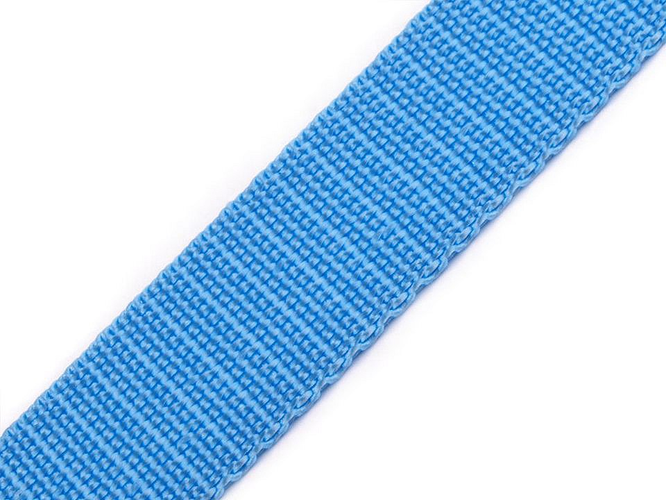 Polypropylene webbing width 30 mm, rich blue, 5 m